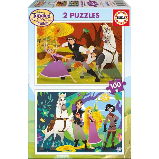 Educa Tangled Puzzle 2 x 100 Teile