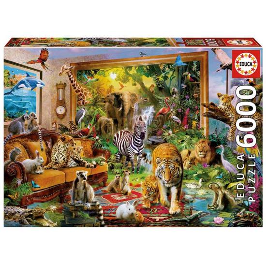 Puzzle Educa betritt den Raum 6000 Teile
