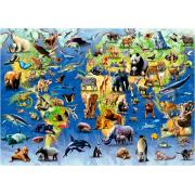 Educa Gefährdete Arten-Puzzle mit 500 Teilen