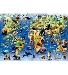 Educa Gefährdete Arten-Puzzle mit 500 Teilen