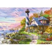 Educa Leuchtturm in Rock Bay Puzzle mit 4000 Teilen