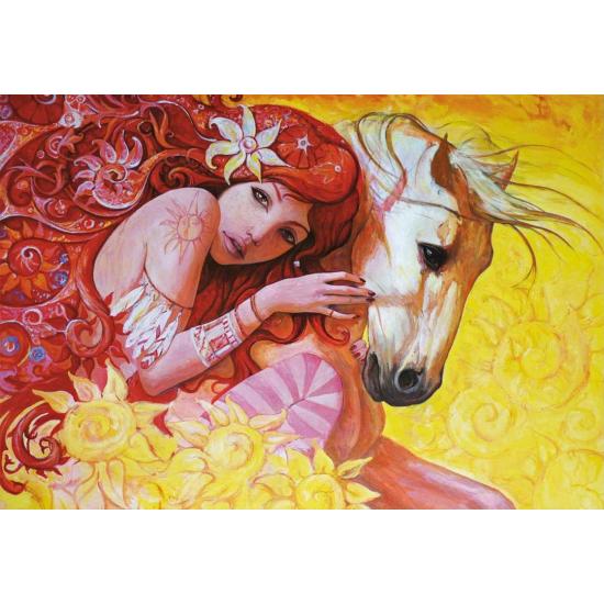 Educa Galoppierende Blumen-Puzzle mit 1500 Teilen