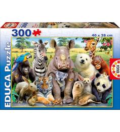 Educa Puzzle-Klassenfoto mit 300 Teilen