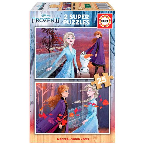 Educa Frozen 2 Puzzle mit 2 x 25 Teilen