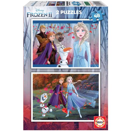 Educa Frozen 2 Puzzle mit 2 x 48 Teilen