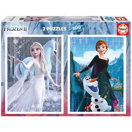 Educa Frozen 2 Puzzle mit 2 x 500 Teilen