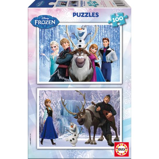 Educa Frozen Puzzle 2 x 100 Teile