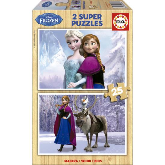 Educa Frozen Puzzle 2 x 25 Teile
