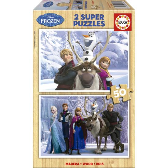 Educa Frozen Puzzle 2 x 50 Teile