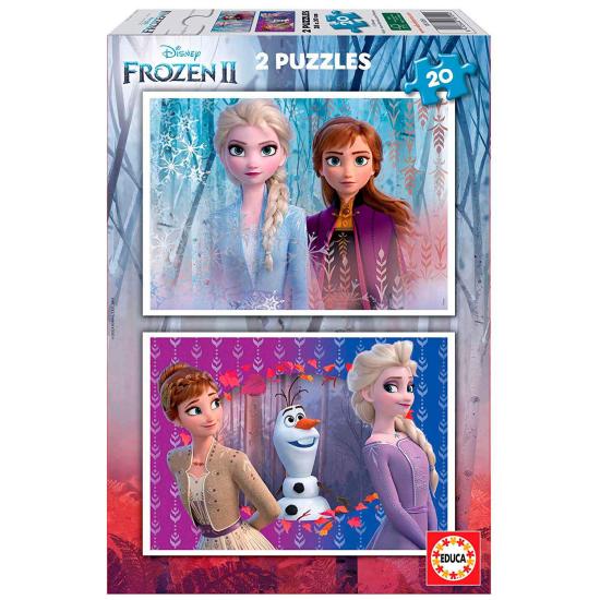 Educa Frozen 2 Puzzle mit 2 x 20 Teilen