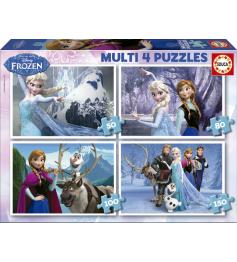 Educa Frozen Multi Progressive Puzzle 50+80+100+150