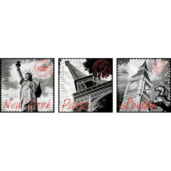 Puzzle Educa Große Städte mit 3 x 500 Teilen