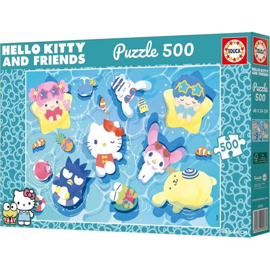 Puzzle Educa Hello Kitty Pool 500 Teile