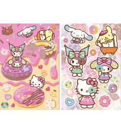 Puzzle Educa Hello Kitty Donuts mit 2 x 500 Teilen