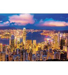 Educa Hong Kong Neon-Effekt-Puzzle 1000 Teile