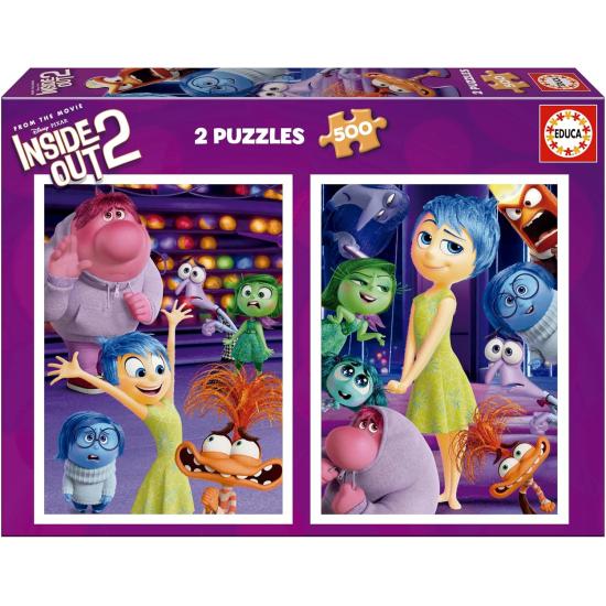 Puzzle Educa Inside Out 2 mit 2 x 500 Teilen