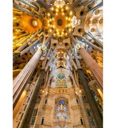 Educa Interior of the Sagrada Familia Puzzle mit 1000 Teilen