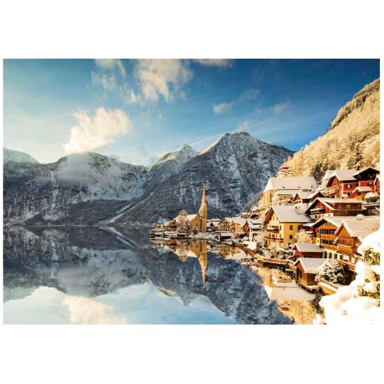 Puzzle Educa Winter in Hallstatt 1500 Teile