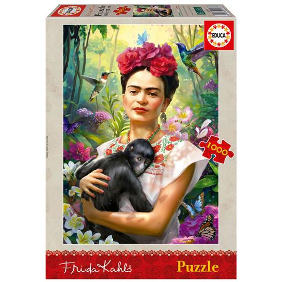 Puzzle Educa Frida Kahlo Garten 1000 Teile