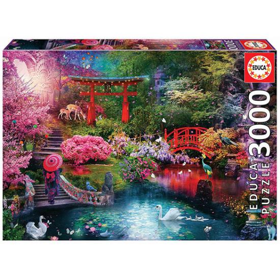 Educa Japanischer Garten-Puzzle mit 3000 Teilen