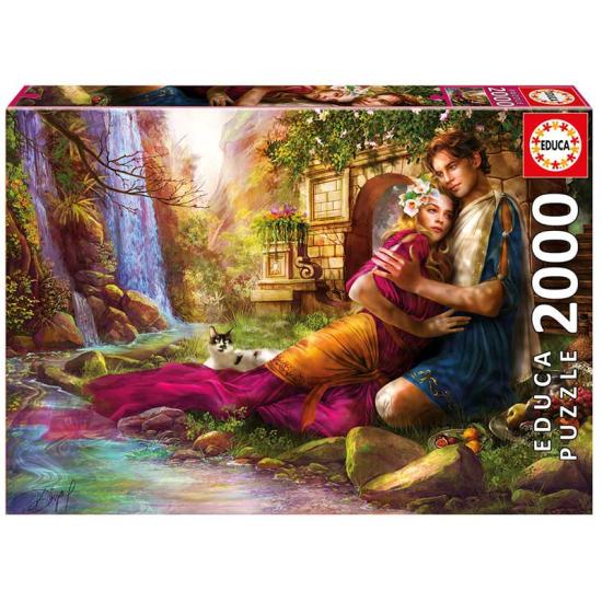 Educa Secret Garden of Love Puzzle 2000 Teile