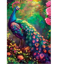 Puzzle Educa Pfauengarten 1000 Teile