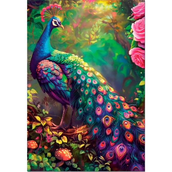 Puzzle Educa Pfauengarten 1000 Teile