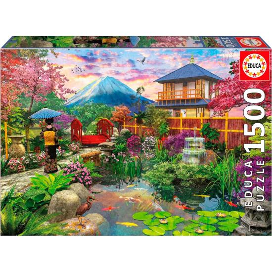 Educa Japanischer Garten-Puzzle mit 1500 Teilen