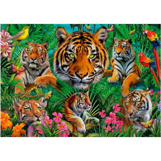 Educa Tiger Jungle Puzzle 500 Teile