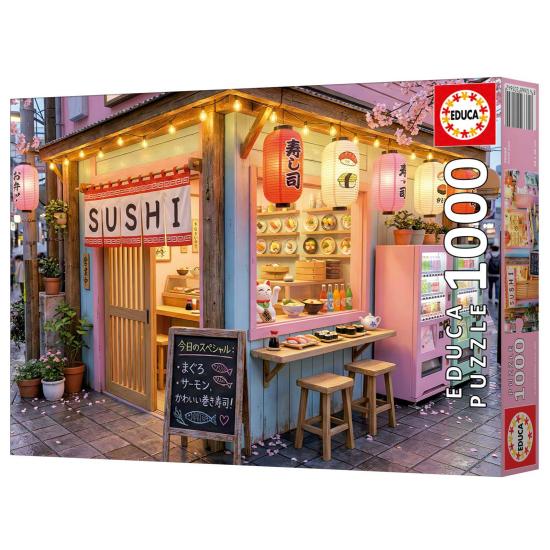 Puzzle Educa Kawaii-Sushi 1000 Teile