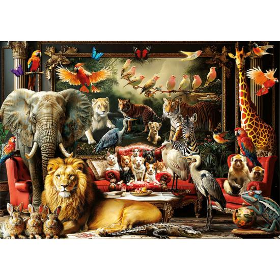 Puzzle Educa Das Tierhaus 1500 Teile