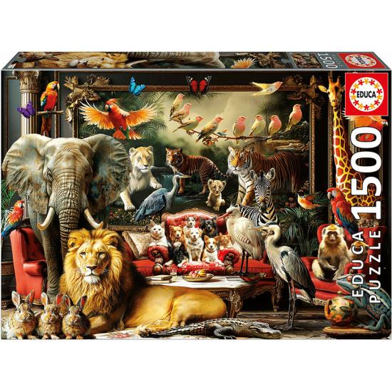 Puzzle Educa Das Tierhaus 1500 Teile