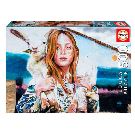 Puzzle Educa Schäferin 500 Teilen