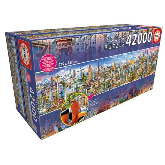 Puzzle Educa Around the World 42000 Teile