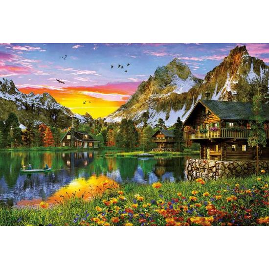 Educa Alpensee-Puzzle mit 5000 Teilen