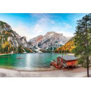 Educa Pragser Wildsee im Herbst Puzzle mit 3000 Teilen