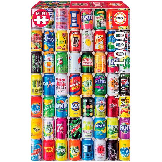 Educa Cans 2 Puzzle (Miniaturteile) mit 1000 Teilen Educa Cans 2 Puzzle (Miniaturteile) mit 1000 Teilen