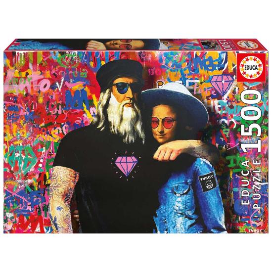 Puzzle Educa Leo y Lisa 1500 Teile