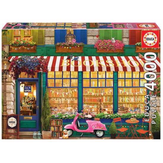 Educa Vintage Bookstore Puzzle 4000 Teile