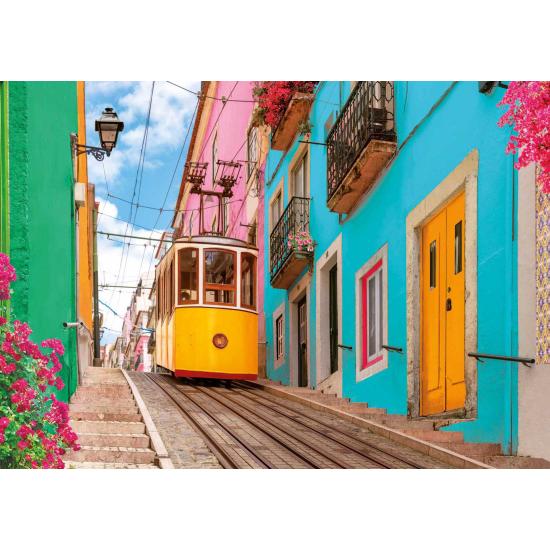 Puzzle Educa Farbenfrohes Lissabon 1000 Teile