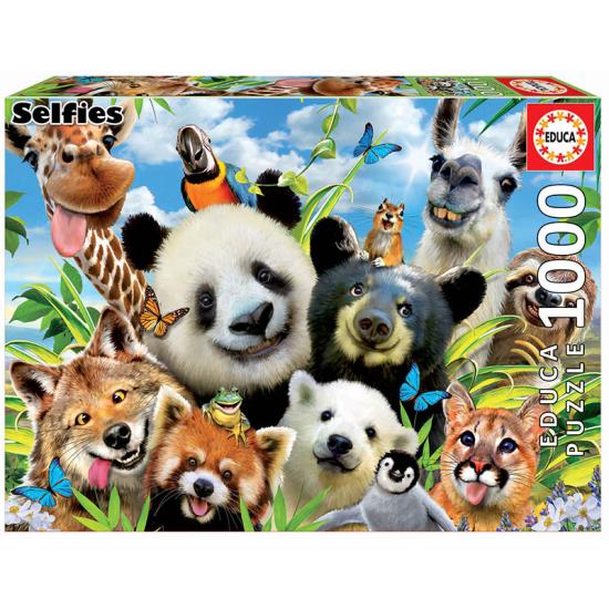 Educa Lama Drama Selfie Puzzle 1000 Teile
