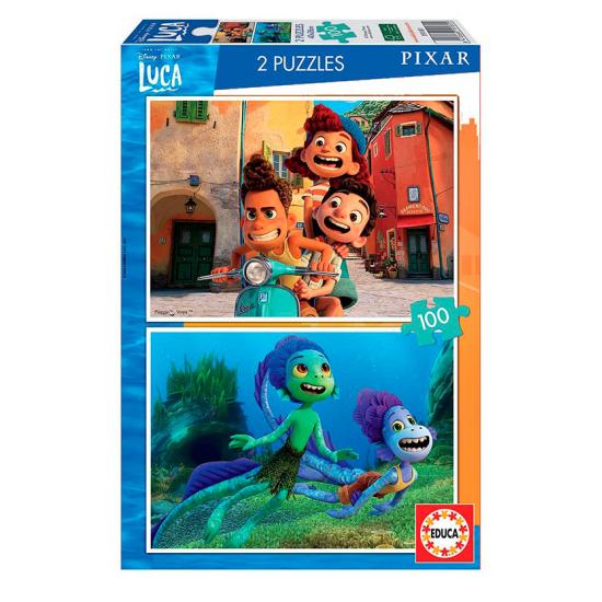 Educa Luca Disney Puzzle mit 2 x 100 Teilen
