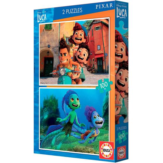 Educa Luca Disney Puzzle mit 2 x 100 Teilen