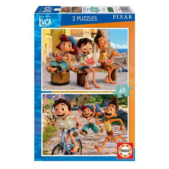 Educa Luca Disney Puzzle mit 2 x 48 Teilen