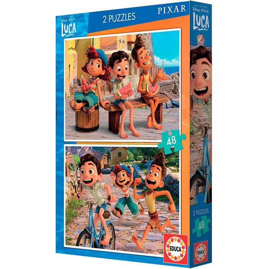 Educa Luca Disney Puzzle mit 2 x 48 Teilen