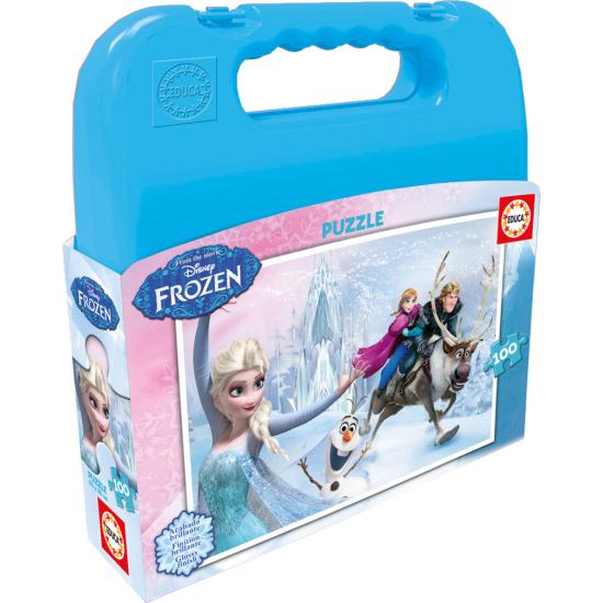 Educa Frozen Suitcase Puzzle 100 Teile