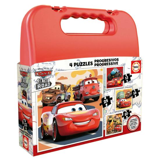 Puzzle Educa Progressive Kofferautos