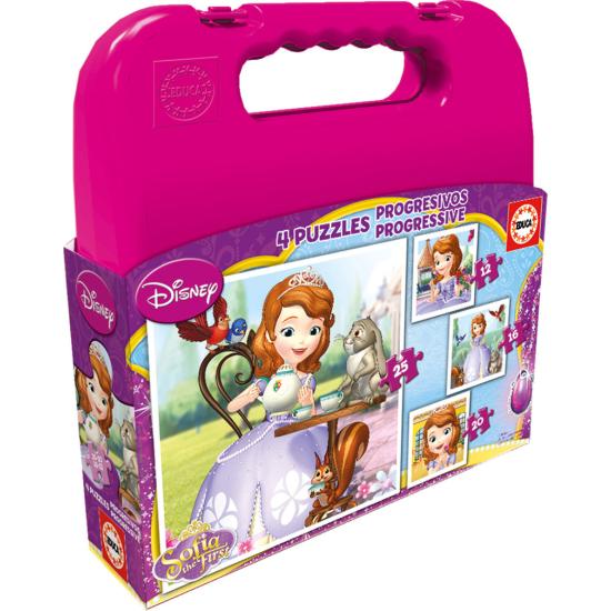 Puzzle Educa Progressive Koffer Prinzessin Sofia Puzzle Educa Progressive Koffer Prinzessin Sofia
