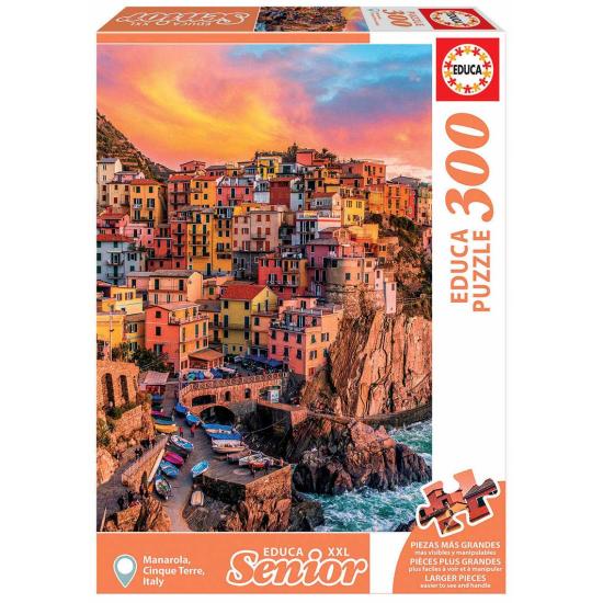 Puzzle Educa Manarola, Cinque Terre, Italien 300 Teile XXL