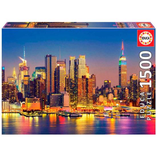 Educa Manhattan at Night Puzzle mit 1500 Teilen